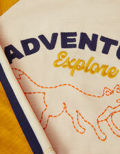 Adventure Hooded Long Sleeve Top, Cream (CREAM), large