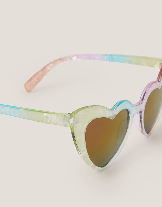 Rainbow Heart Sunglasses, , large