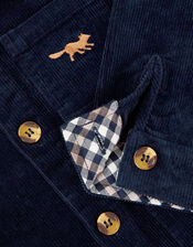 Corduroy Shirt Jacket, Blue (NAVY), large