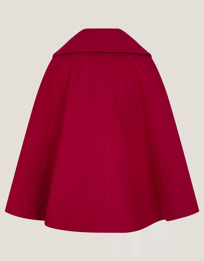 Velvet Bow Cape, Red (RED), large