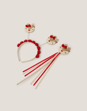 Ruby Reindeer Dress Up Set, , large