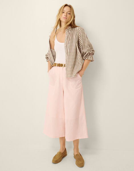 Drew High Waist Culottes, Pink (PALE PINK), large