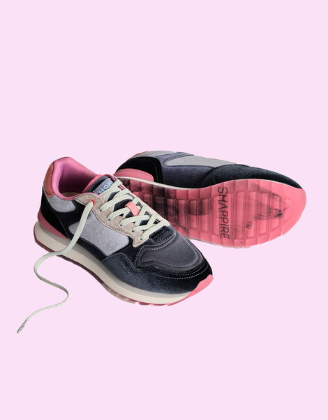 Hoff City Sapphire Velvet Trainers, Multi (MULTI), large