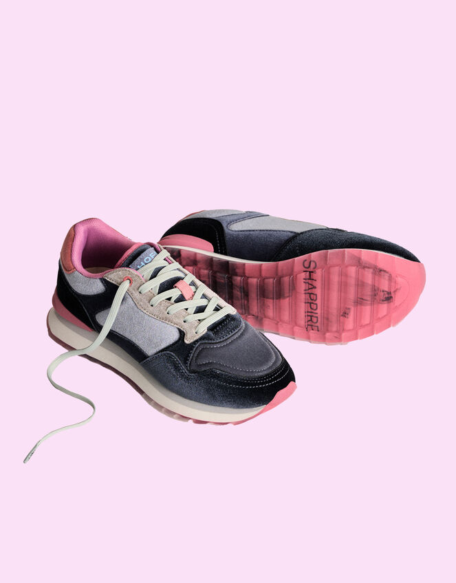 Hoff City Sapphire Velvet Trainers, Multi (MULTI), large