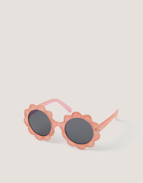 Baby Glitter Daisy Sunglasses, , large