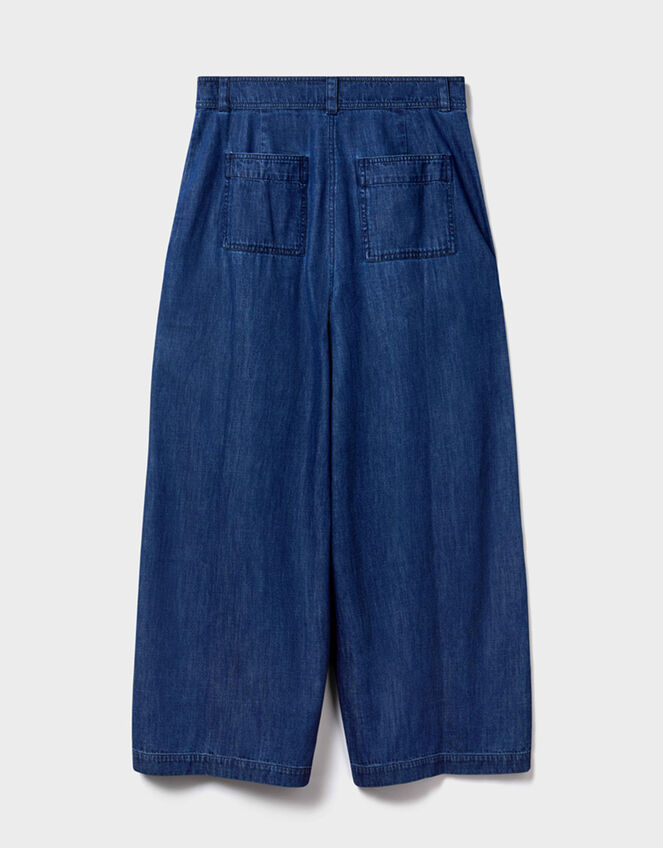 East Reyna Denim Trouser, Blue (INDIGO), large