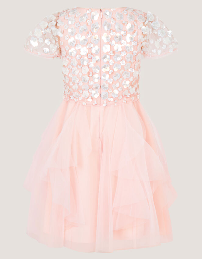 Inaya Floral Sequin Party Dress, Pink (PINK), large