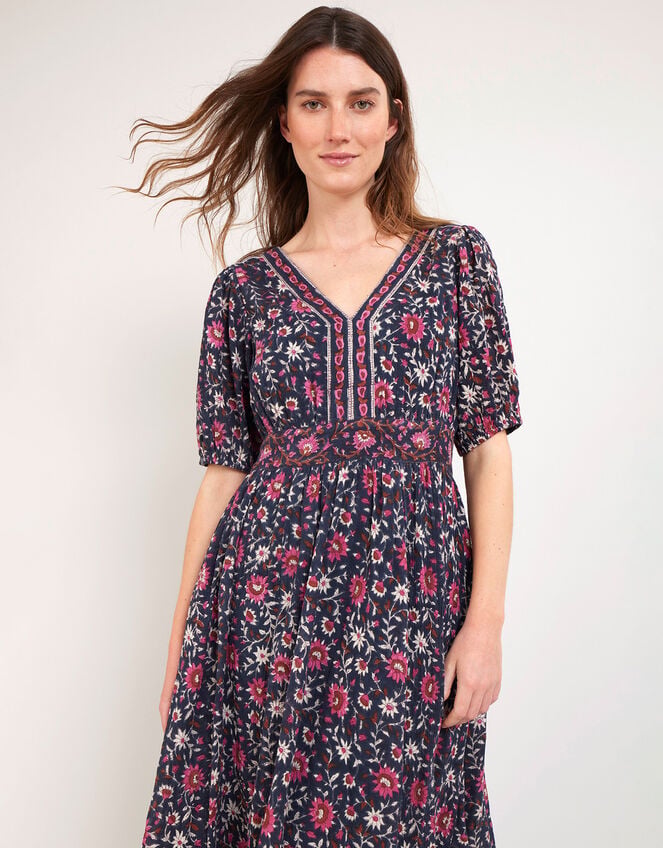 East Hallie Dress, Grey (CHARCOAL), large