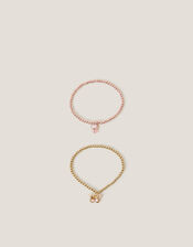 Unicorn & Butterfly Charm Bracelet Gift Set, , large