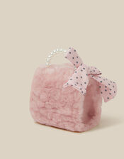 Fluffy Poodle Bow Bag, , large
