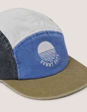 Sunny Days Colourblock Cap, Blue (BLUE), large