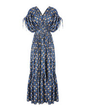 Pitusa Clara Block Print Maxi Dress, , large