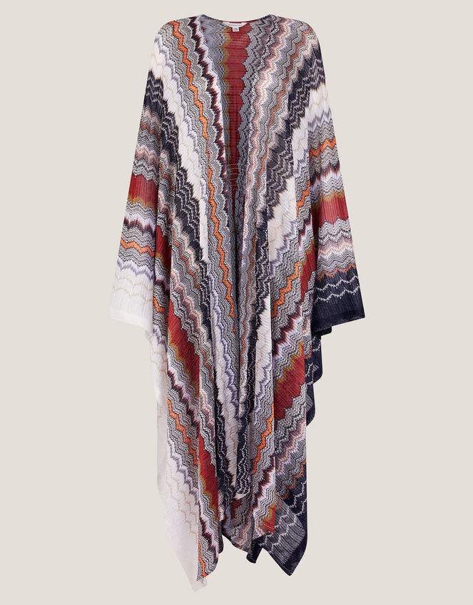 Ava Crochet Beach Cover Up, Brown (CHOCOLATE), large