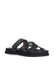 Bibi Lou Mindy Leather Sandals, Black (BLACK), large