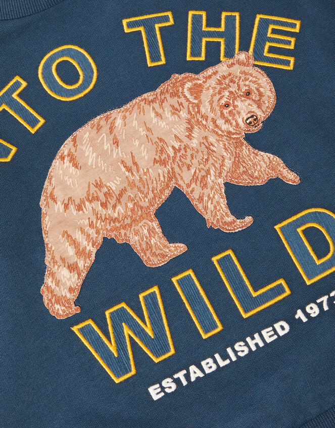 Into The Wild Graphic Sweatshirt, Blue (NAVY), large