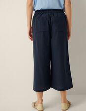 Drew High Waist Culottes, Blue (NAVY), large