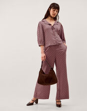 Netta Floral Print Blouse, Pink (PINK), large