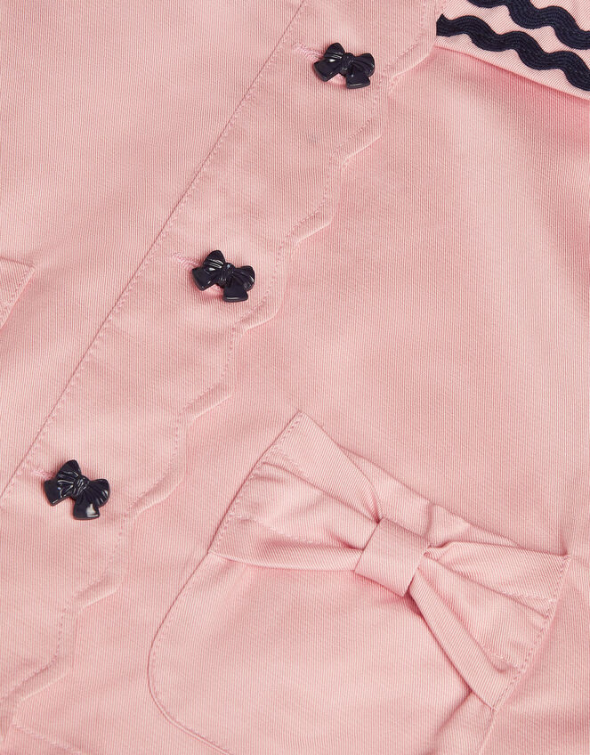 Bow Sailor Jacket, Pink (PINK), large