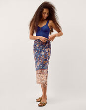 Ari Floral Print Sarong, , large