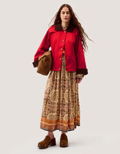 Riley Barn Jacket, Red (RED), large