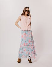 Moliin Ditte Embroidered Vest Top, Pink (PINK), large