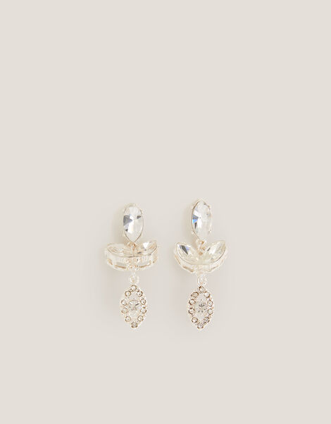 Gemstone Teardrop Earrings, , large