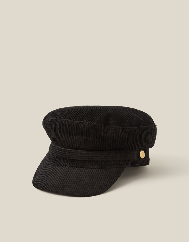 Lana Corduroy Baker Boy Hat, , large