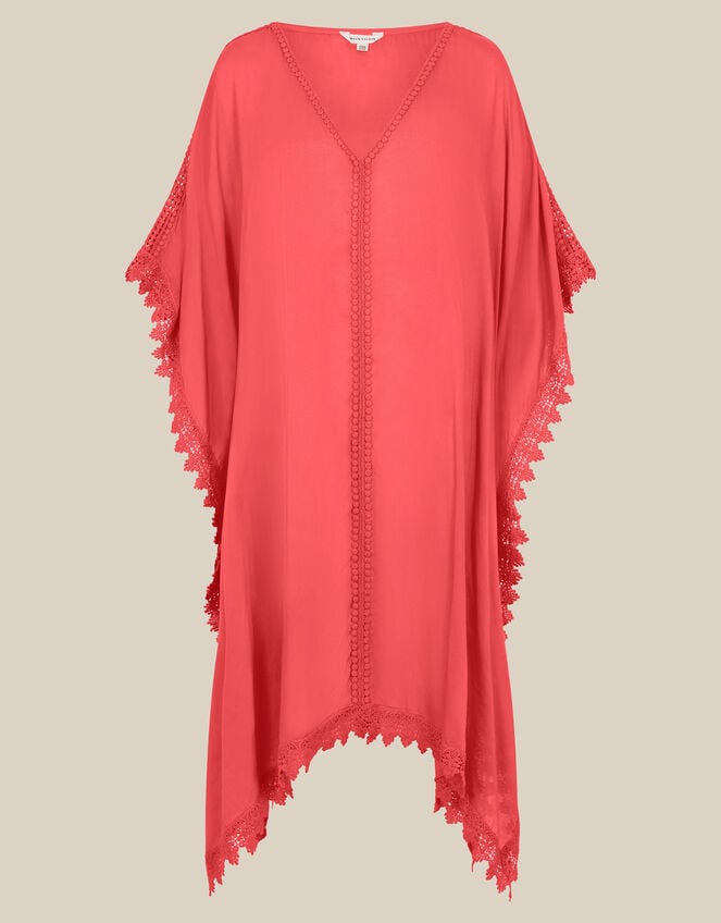 Lena Lace Mini Kaftan, , large
