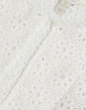 Carmela Crochet Long Sleeve Cardigan , Ivory (IVORY), large