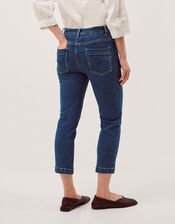 Idabella Cropped Skinny Jeans, Blue (MID AUTHENTIC BLUE), large