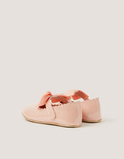 Baby Bow Patent Walker Shoes, Pink (PINK), large
