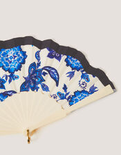 Gloria Floral Foldable Fan, , large