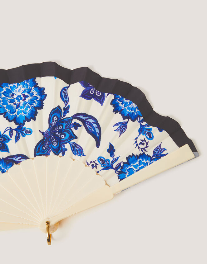 Gloria Floral Foldable Fan, , large