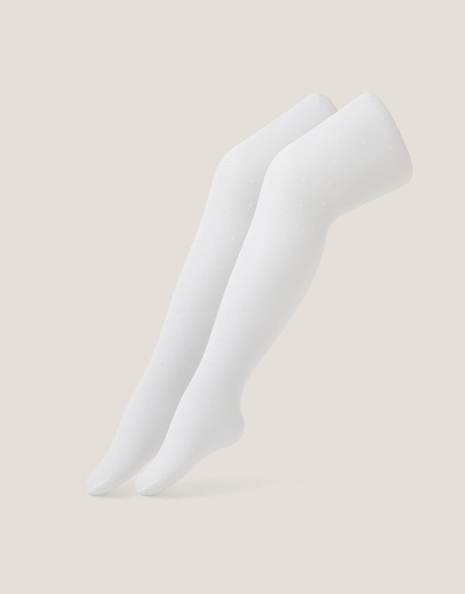 2-Pack 35 Denier Bridal Spot Tights, Multi (MULTI), large