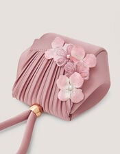 Rebecca Flower Embellished Bangle Bag, , large