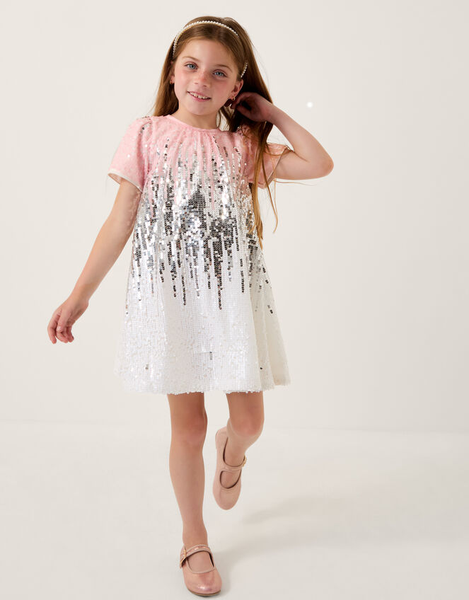 Sequin Ombr&eacute; Dress, Multi (MULTI), large