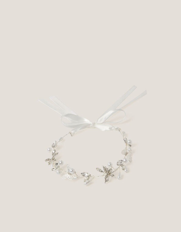 Pearl Jewel Butterfly Crown, , large