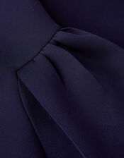 Molly Drop Waist Prom Dress, Blue (NAVY), large