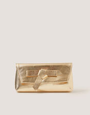 Pippa Bow Clutch Bag, , large