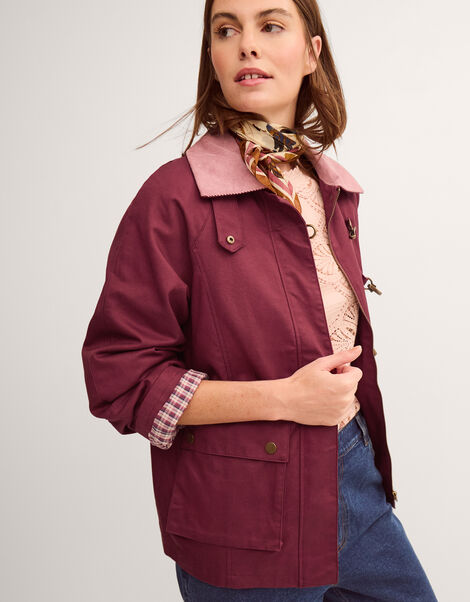 Robin Barn Jacket, Red (BERRY), large