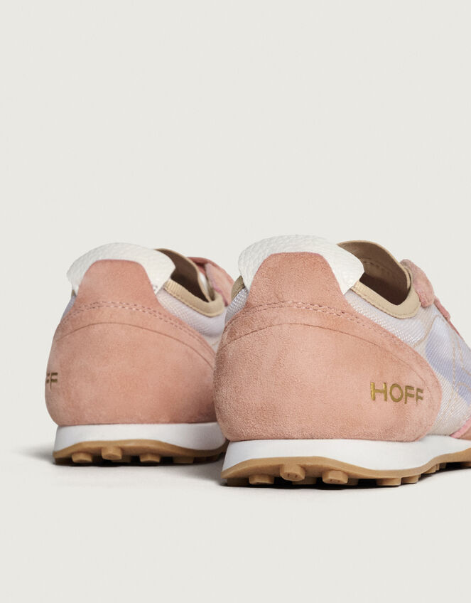 Hoff Bridge Mesh Trainers, Orange (PEACH), large