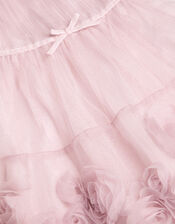 Baby Remi Rose Appliqu&eacute; Glitter Party Dress, Pink (PINK), large