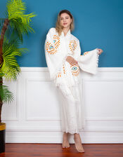 Meraki Beach Eye Kimono & Trousers Set, , large