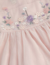 Baby Matilda Sleeveless Meadow Party Dress, Pink (PINK), large