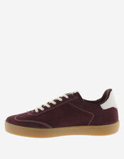 Victoria Berlin Suede Trainers, Red (BURGUNDY), large