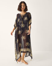 Tashie Sun Print Maxi Kaftan, , large