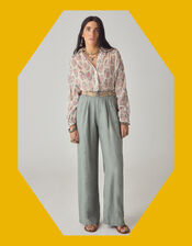 Maison Hotel Asha Embroidered Top, Pink (PINK), large