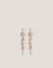 Diamant&eacute; Gemstone Drop Earrings, , large