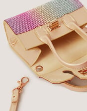 Clara Rainbow Diamant&eacute; Bag, Multi (MULTI), large