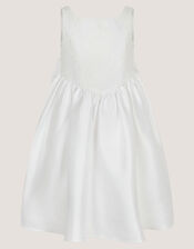 Juno Lace Bodice Party Dress, Ivory (IVORY), large